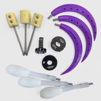 Dragon Staff Hub Adapter Kit | Fire, LED, Daytime Spokes | Threeworlds x Bonobo Flow