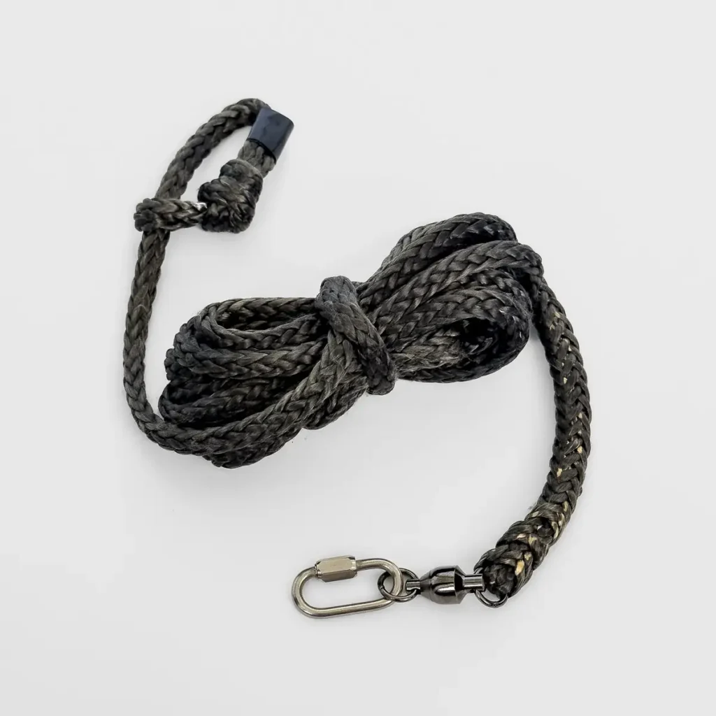 full shot of technora fire rope dart leash