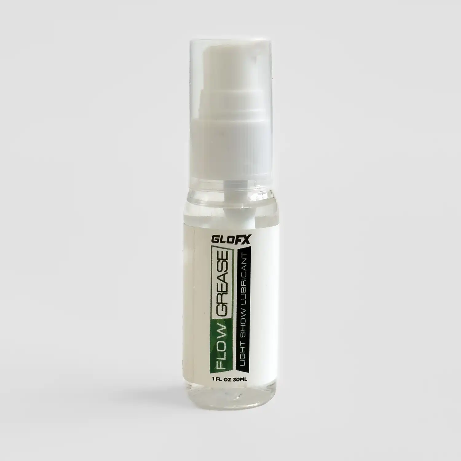 full shot showing flow arts lubricant used for pixel whip