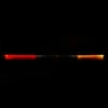 fusion spin led staff fully assembled and turned on in dark room