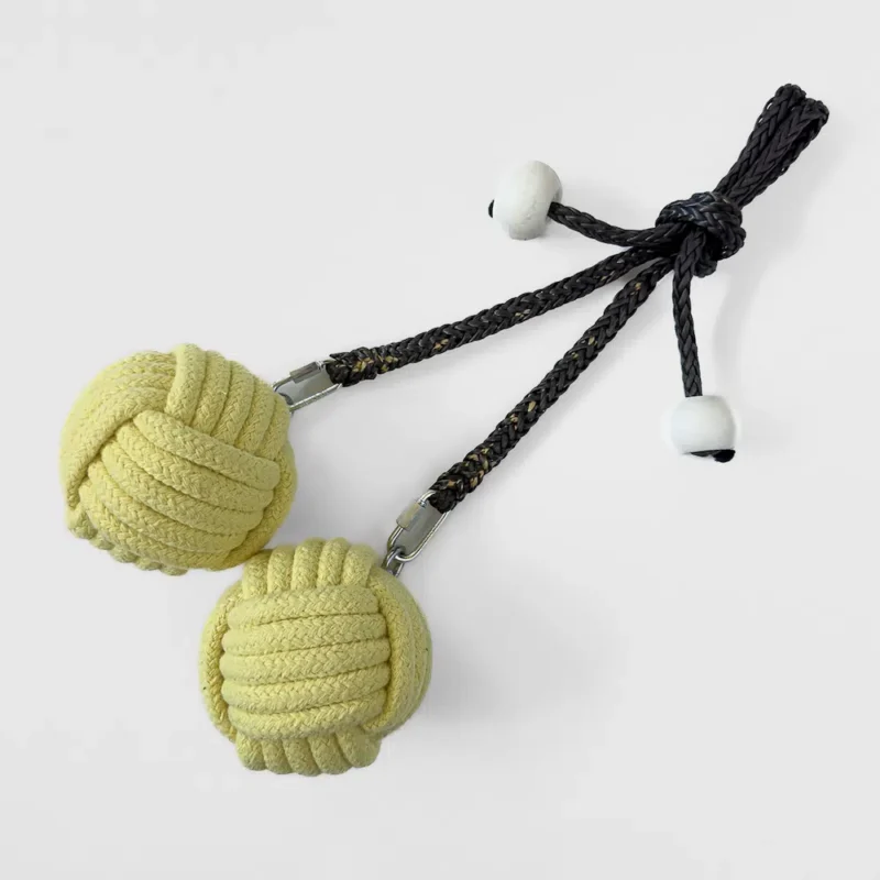 monkey fist fire poi full product shot