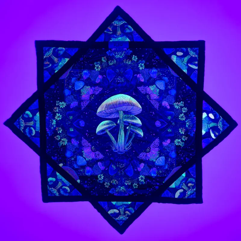 flow star full shot under uv light