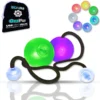 orbpoi closeup shot with different knob colors and carrying case