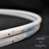 Ultrahoops side by side showing the difference between polypro and hdpe